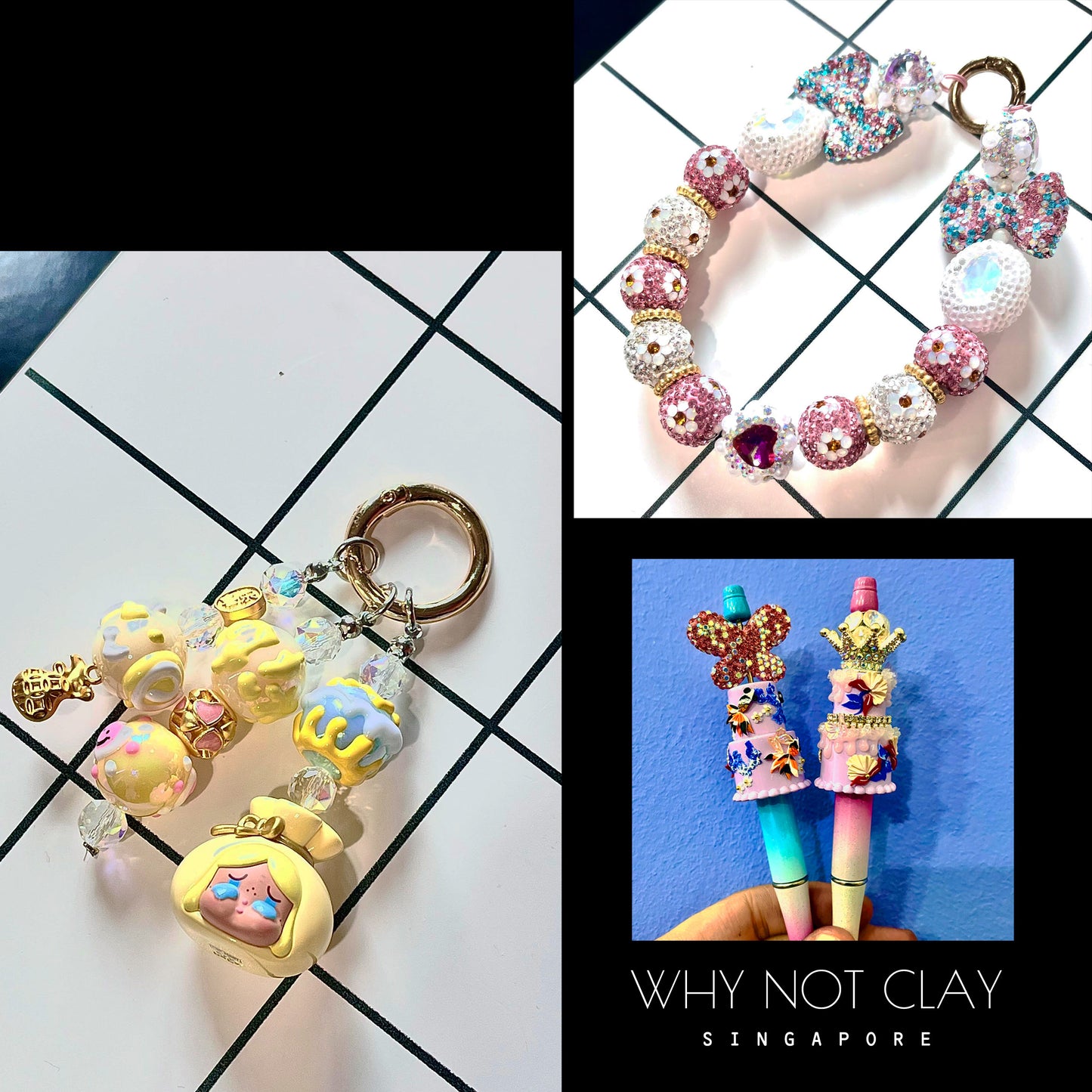 BASIC : Make Your Own Hand-painted Beads Keychain.