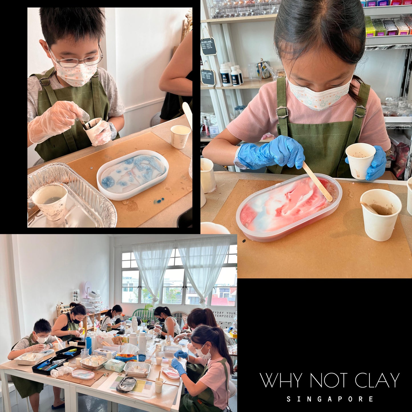 BEGINNER : 1.5hrs Resin Introductory Workshop- Make Accessory Tray!