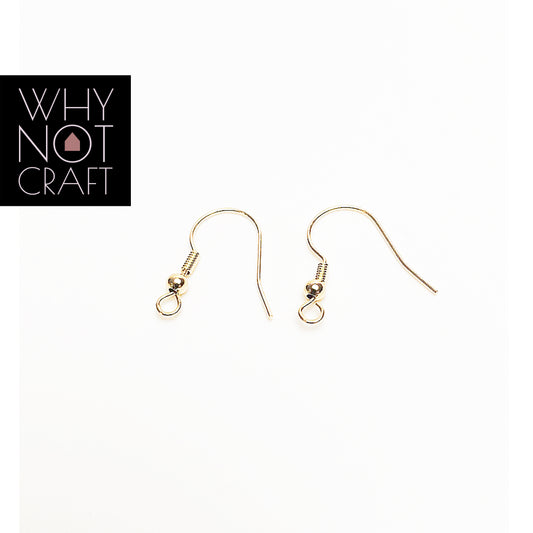 14k Gold Plated Fish Hooks