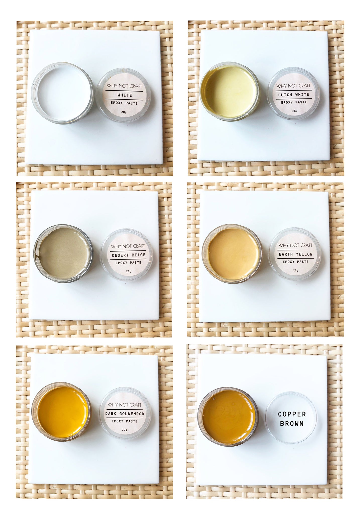 Resin Pigments : Opaque Epoxy Paste (20g)