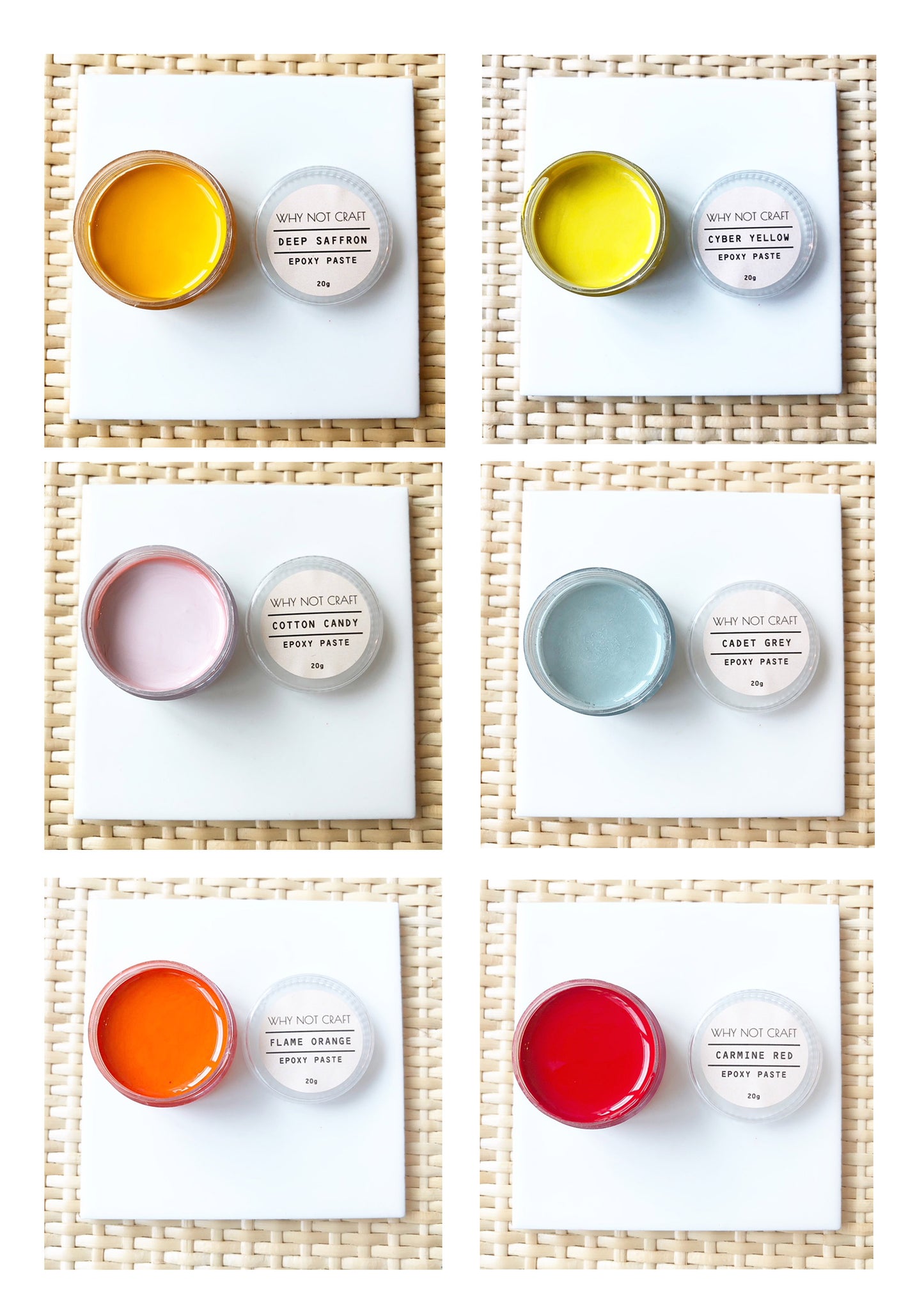 Resin Pigments : Opaque Epoxy Paste (20g)