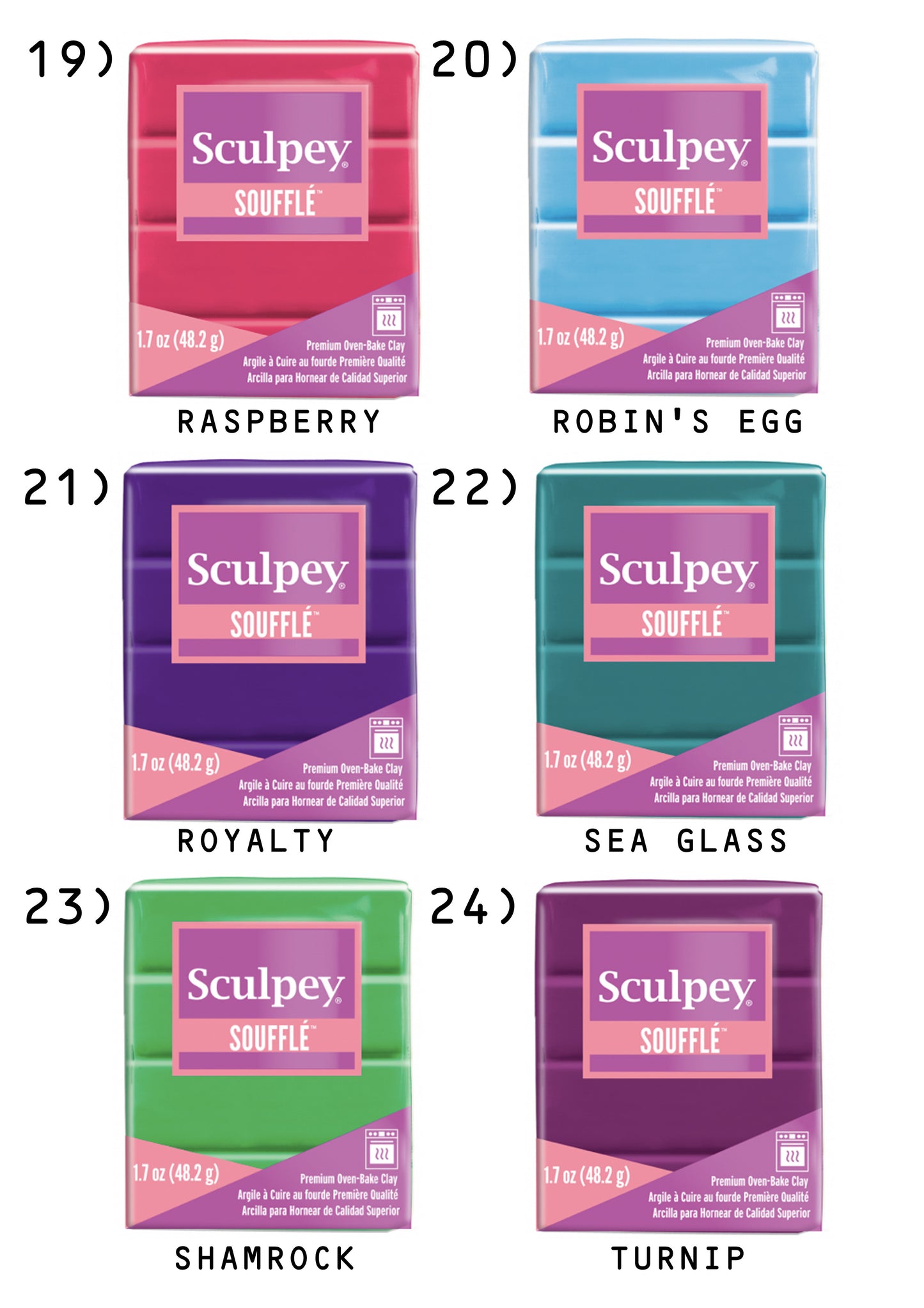 Sculpey Polymer Clay - Souffle 2oz