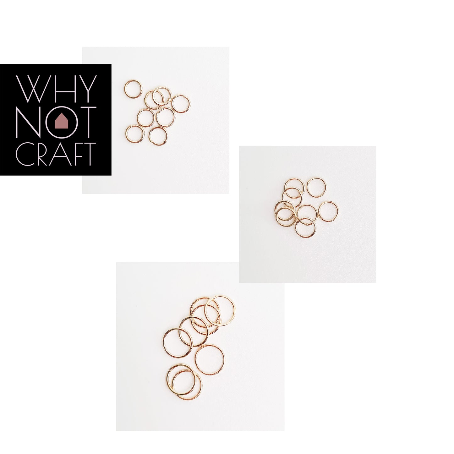 Gold Plated Jump Rings