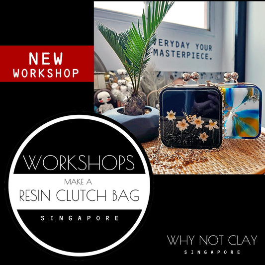 BEGINNER : Make A Resin Clutch Bag Workshop