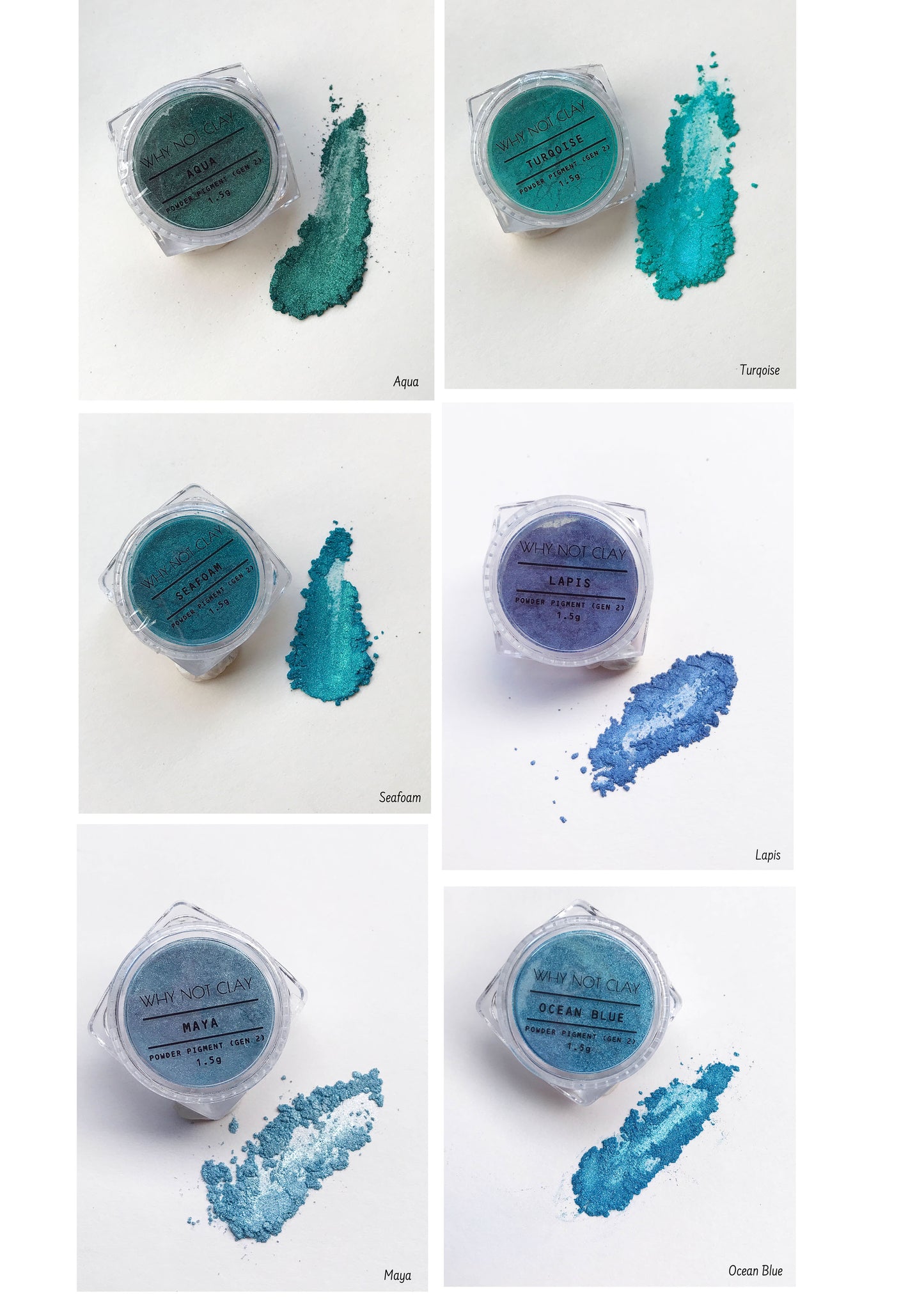 MICA Powdered Pigments ( Generation 2 )