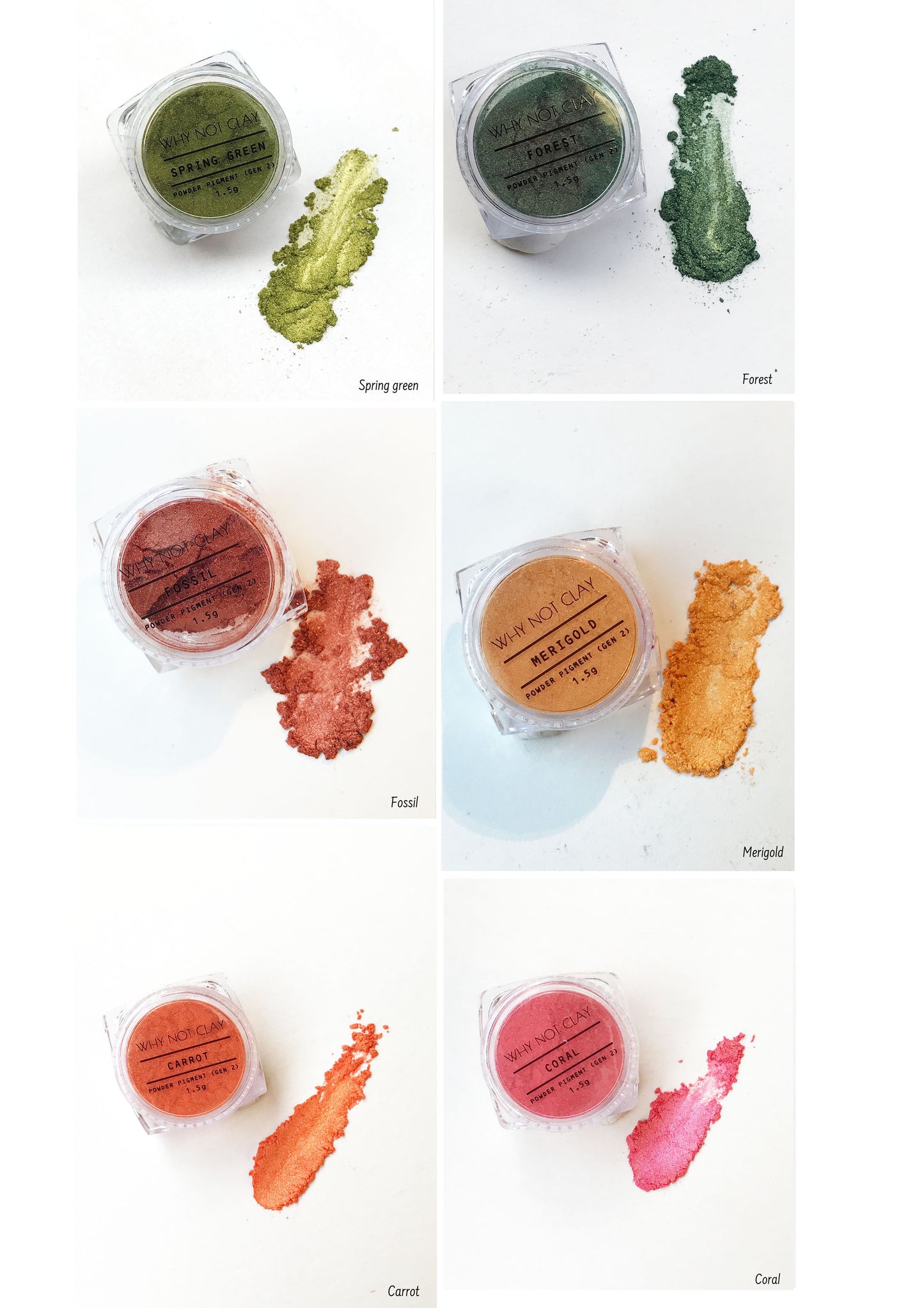 MICA Powdered Pigments ( Generation 2 )