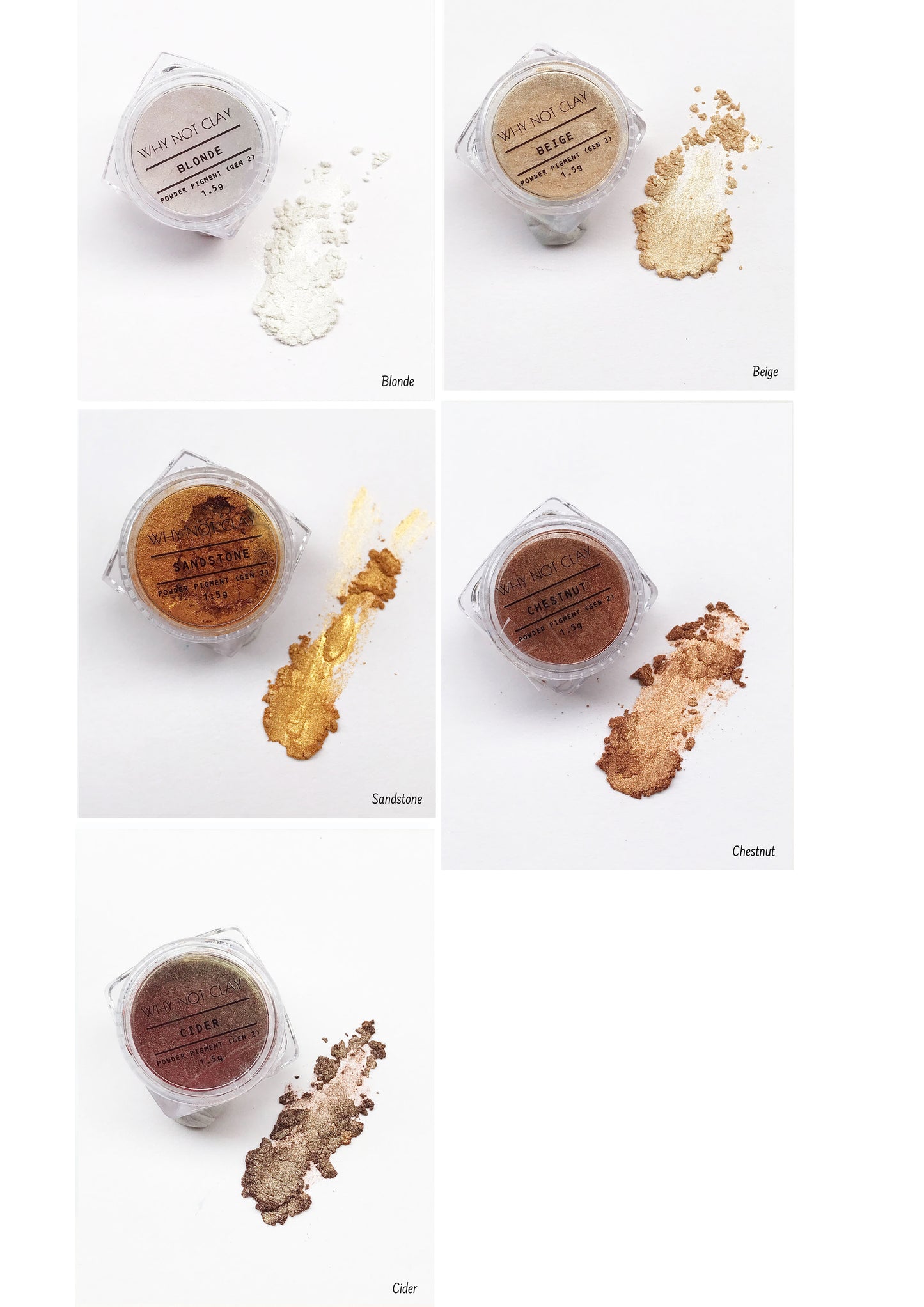 MICA Powdered Pigments ( Generation 2 )