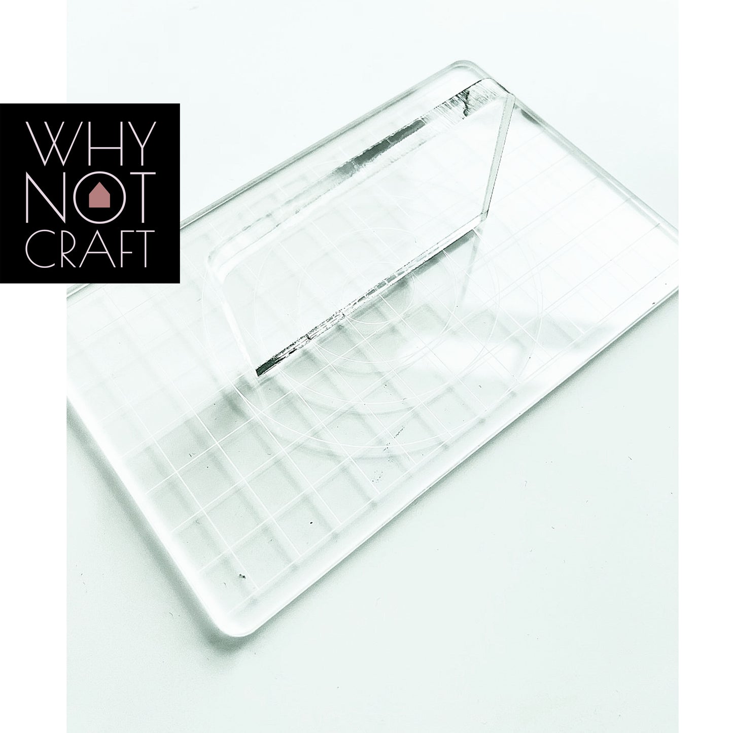 Polymer Clay Pressing Tool - (with handle)