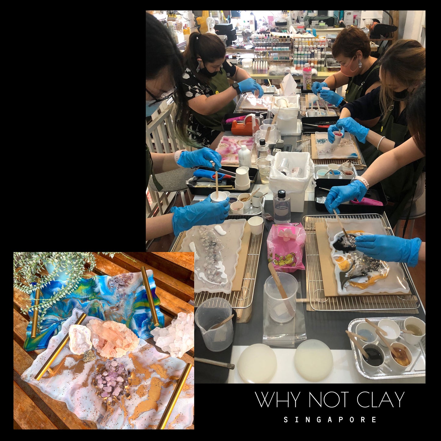 BEGINNER : Resin Crystal Tray Workshop