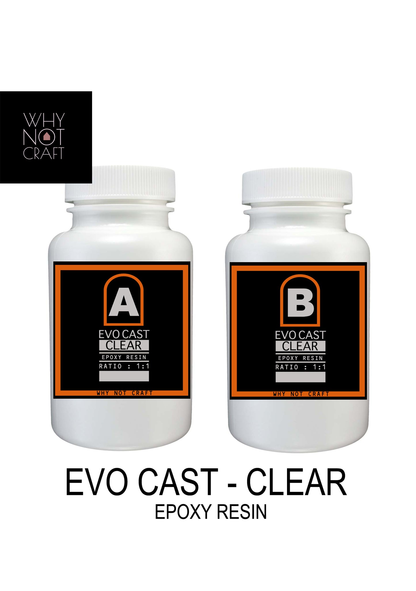 EVO-CAST - CLEAR ( Epoxy Resin) – whynotclay
