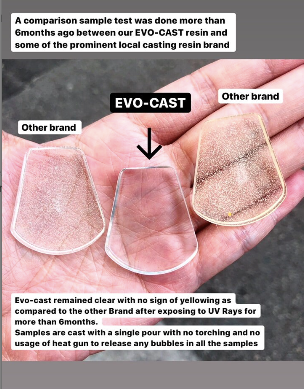 EVO-CAST - CLEAR ( Epoxy Resin)