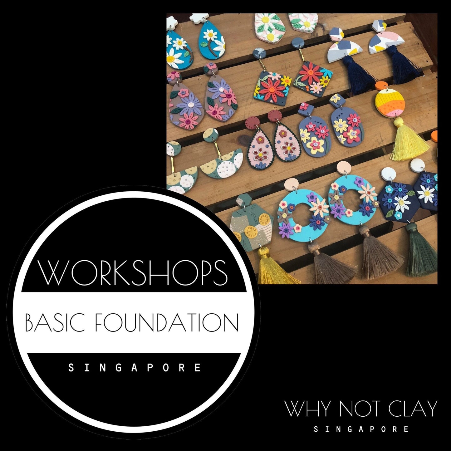 BEGINNER : Basic Foundation Polymer Clay Workshop