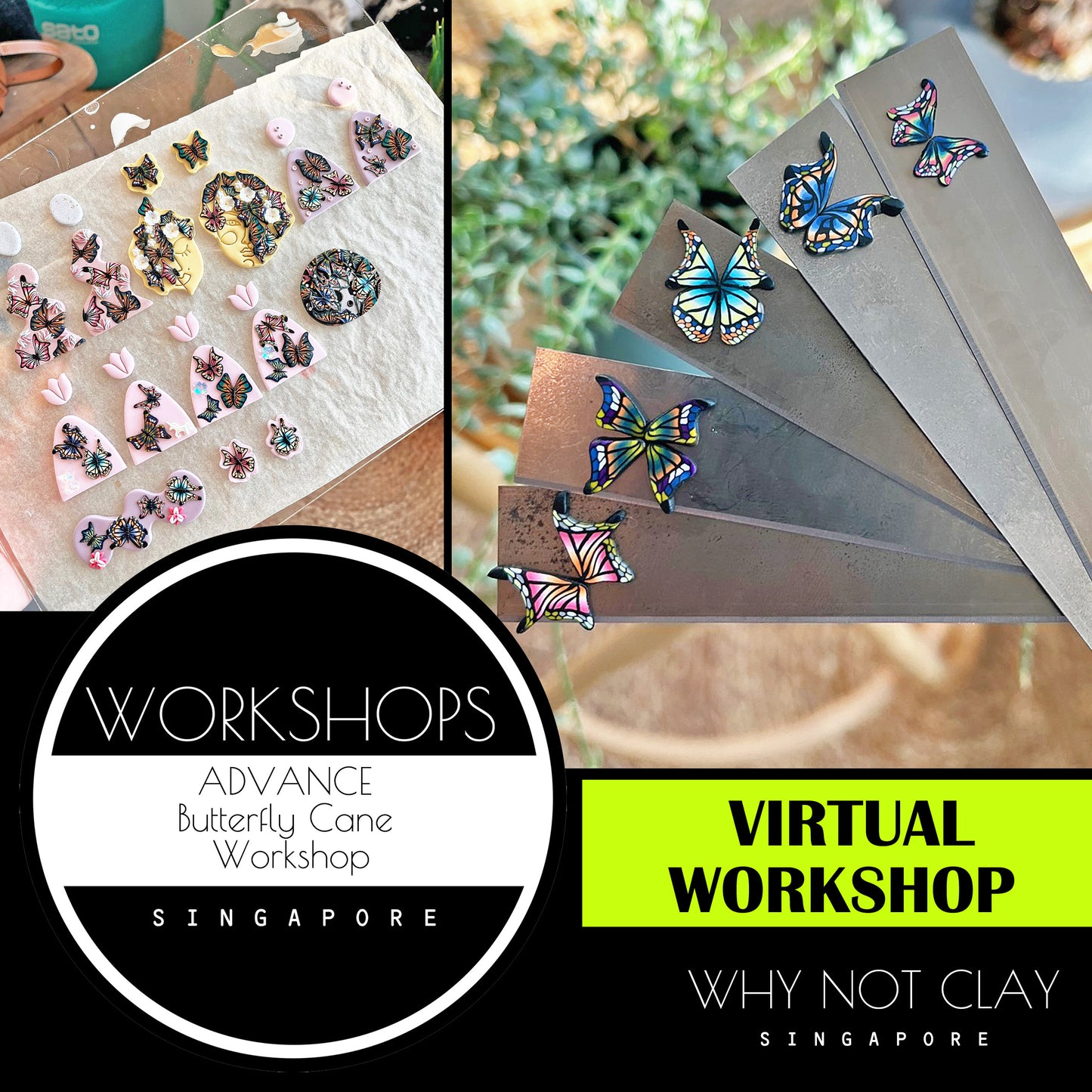 Virtual : Advance Butterfly Cane Making workshop